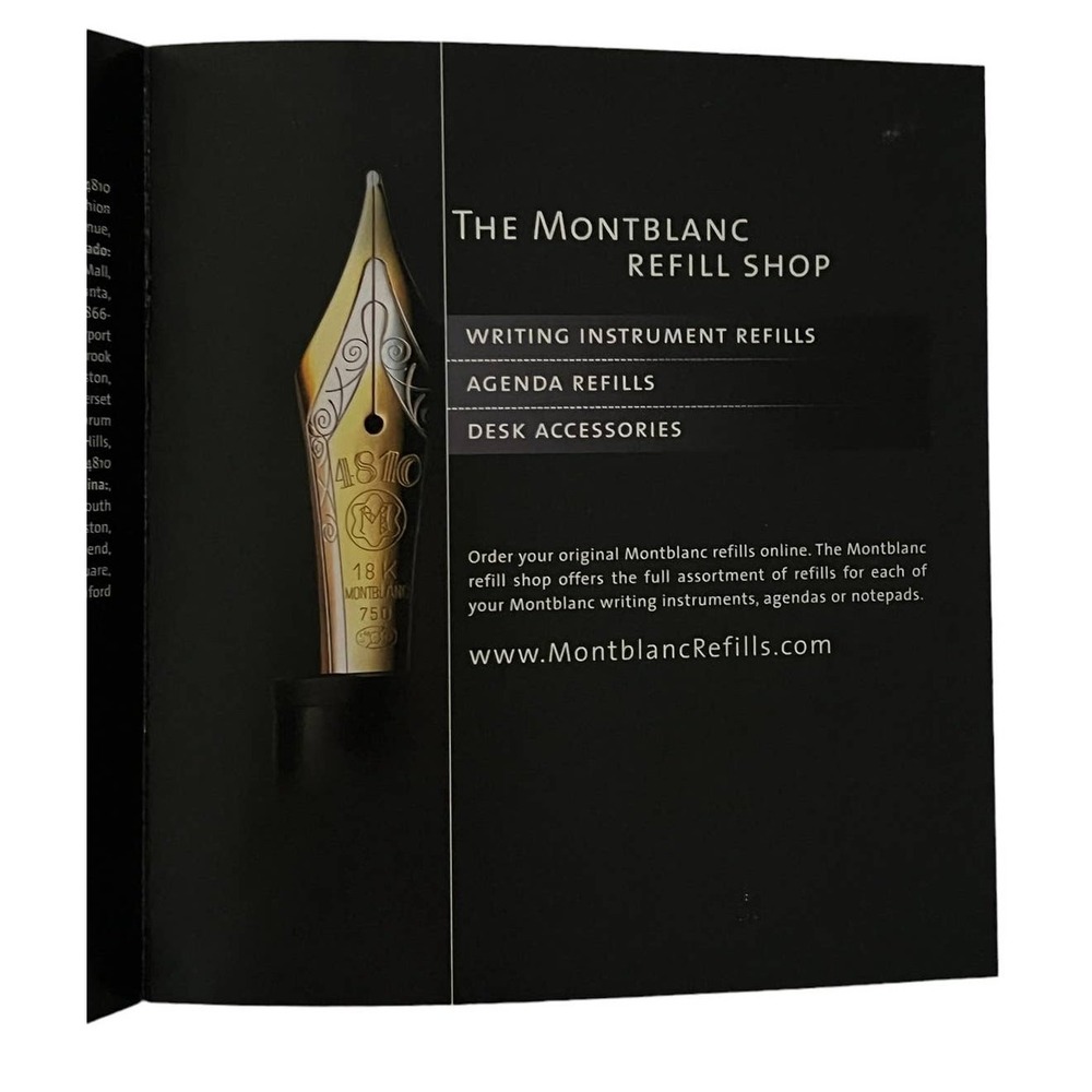 Montblanc Expressions Culture of Writing Illustrated Pen Catalog Booklet 2006 - Picture 3 of 6